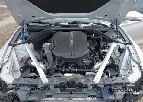 2019 Genesis G70 3.3T Advanced z USA, uszkodzony, nr VIN KMTG34LE8KU031773